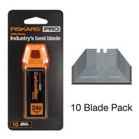 Fiskars 771020-1001 Pro Replacement Blades, 10 Pack, Silver