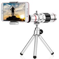 Acogedor 18XZoom Monocular Telescope for Smartphone,High Power Monocular with Phone Clip and Tripod- Waterproof Optical Glasses-Ideal for Hunting, Travel, Birdwatching and Hiking