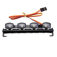 GoolRC AX-505W Multi-function Ultra Bright LED Lamp for 1/10 1/8 RC HSP Traxxas TAMIYA CC01 4WD Axial SCX10 Model Car-White