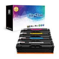 INK E-SALE Replacement for CF400X CF401X CF402X CF403X CF400A Toner Cartridge for use with HP 201X Color Laserjet Pro MFP M277dw M252dw MFP M277n M252n High Yield 4-Pack Black Cyan Magenta Yellow