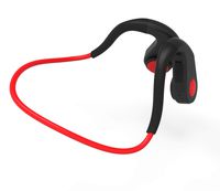 Open-Ear Wireless Bone Conduction Headphones by Lightweight Sweatproof HiFi Open-Ear Wireless Stereo Earbuds Sport Wireless Bluetooth Earphones with Mic Outdoor for iPhone Android Devices