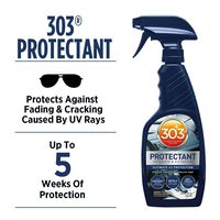 303 (30382) UV Protectant for vinyl, rubber, plastic, tires and finished leather, 16 fl. Oz