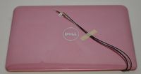 Dell New Inspiron Mini 10 1012 LCD Screen Top Lid Rear Back Cover Monitor Panel Pink W3G8H WLAN-TV Antenna Cable Wire Inspirion Insprion Case Enclosure Housing Casing