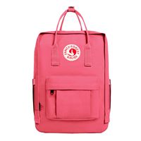 KALIDI Casual Backpack for Women,15 Inches Laptop Classic Backpack Camping Rucksack Travel Outdoor Daypack College School Bag (Peach Pink)