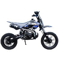 X-PRO 110cc Dirt Bike Pit Bike Kids Dirt Pitbike 110 Dirt Pit Bike，Blue