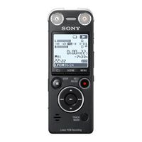 Sony Linear PCM Digital Voice Recorder ICD-SX1000