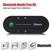 VEECOME Bluetooth Visor Speakerphone Bluetooth Car Speaker Hands Free Kit Durable Fit for Smart Phone