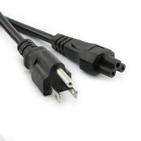 Longdex 2-Pack 3 Prong Mickey Mouse Power Cord 6 Feet for Laptop Notebook AC Adapter Charger Cable
