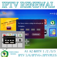 SOUDIO 16-Digit Renew Code for HTV1 / HTV2 / HTV3 / HTV4 / HTV5/ IPTV5 / IPTV5 Plus / IPTV6 / IPTV6+ / A1 / A2 Activation Code Subscription Service Valid for 400 Days