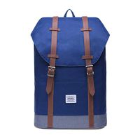 Lightweight Outdoor Backpack, KAUKKO Travel Casual Rucksack Laptop Daypack for 15" (P62BLUE)