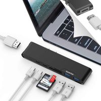 USB C HDMI Hub | 7-in-1 USB-C Hub Adapter | with 5K USB C to HDMI Hub 2017/2018/2019