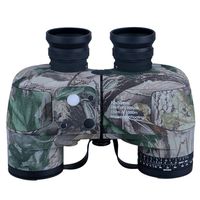 HYH 10x50 High-definition Binoculars With Ship Navigation Compass, Low-light Night Vision, Coordinate Ranging, Double-tube Camouflage Waterproof Telescope, Suitable For Hiking And Bird Watching. beaut