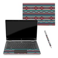 MightySkins Skin Compatible with HP Pavilion x360 14" (2018) - Southwest Stripes | Protective, Durable, and Unique Vinyl Decal wrap Cover | Easy to Apply, Remove, and Change Styles | Made in The USA