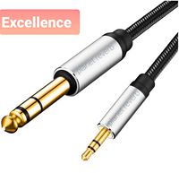 Planet Reverb AUX Cable 3.5MM Universal Nylon Cord Stereo Auxiliary Audio Cable, Compatible with Headphones, Smartphones, Mac Mini, Home/Car Stereos & More