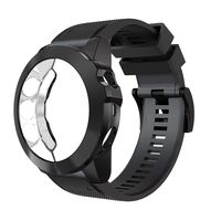Cuteey Compatible with Fenix 5X Bands with Case, Silicon Replacement Bands Watch Strap for Garmin Fenix 5X /Fenix 5X Plus Smartwatches Accessories