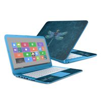 Mightyskins Skin Compatible with Hp Stream 14" (2016) - Vibrant Dragonfly | Protective, Durable, and Unique Vinyl Decal Wrap Cover | Easy to Apply, Remove, and Change Styles | Made in The USA
