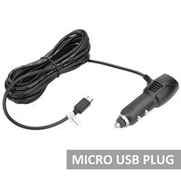 Dash Cam Charger Micro USB, Car Charger with USB Port for YI, AUKEY, Roav and Most Other Dash Cameras, Sat Navs, Other Android Devices. (11.5FT)