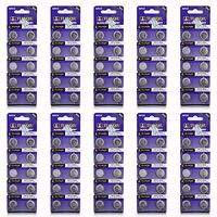 S&MO 100PCS AG12 LR43 386A SR43 386 SR1142 BSR43H Alkaline Batteries Button Cell Coin