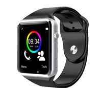 A1 Smart Watch Bluetooth Camera Built in (Silver)