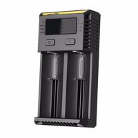 NITECORE i2 2016 Version Intellicharger Universal Smart Battery Charger For Li-ion/IMR/Ni-MH/Ni-Cd 26650 22650 18650 Batteries Charging