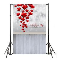 Face Book HOT !! Auwer 3x5FT Easter Vinyl Wood Wall Floor Photography Studio Prop Backdrop Background 3x5FT (F)