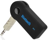 Xit Bluetooth Car Receiver for Universal  - Retail Packaging - Black