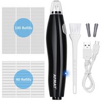 Electric Eraser for Artists, AFMAT Electric Eraser Kit,140 Eraser Refills, Rechargeable Electric Erasers for Drafting, Electric Pencil Eraser, Battery Operated Eraser for Drawing Pencils, Crafts, Arts