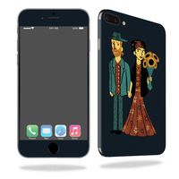 MightySkins Skin Compatible with Apple iPhone 7 Plus - Love is Art | Protective, Durable, and Unique Vinyl Decal wrap Cover | Easy to Apply, Remove, and Change Styles | Made in The USA