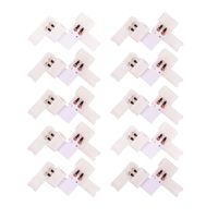 3528 2 Pin LED L Shape Connector - 10PCS iCreating 12V Single Color Solderless LED Light Strip Tape 90 Degree Corner Connectors for 8mm Wide Flexible SMD 3528 2835 Single Color LED Strip Lights