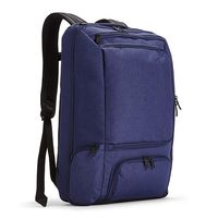 eBags Professional Weekender Carry-On Backpack Fits 18 Inch Laptop for Travel & Business - TSA Friendly - (Brushed Indigo)