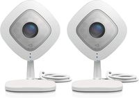 Arlo Q VMC3040-100NAR 1080p Hd Security Camera with Audio 2 Pack, White (Refurbished)