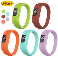 Watbro Bands Compatible with Garmin Vivofit JR/Vivofit JR2/ Vivofit 3, Soft Silicone Adjustable Stretchy Replacement Watch Bands with Buckle, for Vivofit jr/jr 2/3, for Kids Boys Girls Small Large