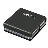 LINDY 4 Port USB 2.0 Mini Hub (42742)