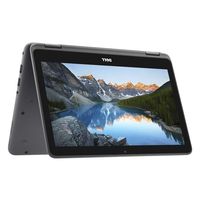 Dell Inspiron 2-in-1 11.6" HD Touchscreen Laptop PC, AMD A6 Processor, 4GB DDR4 RAM, 32GB EMMC, Included 128GB MicroSD Card, WiFi, HDMI, MaxxAudio Pro, Windows 10 Home, Gray
