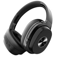 EKSA Bluetooth 5.0 ANC Over Ear Headphones, 60H Playtime Active Noise Cancelling Headsets with Mic and Hi-Fi Sound, Quick Charge, Wireless Headphones with Protein Earpads for Travel Airplane Laptop