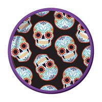 Creative Converting 8 Count Sturdy Style Paper Lunch Plates, 7", Day of the Dead