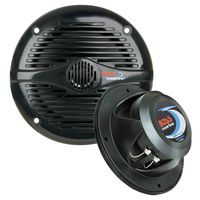 4) BOSS MR50B 5.25" 2-Way 300W Marine/Boat Car Coaxial Audio Speakers Black