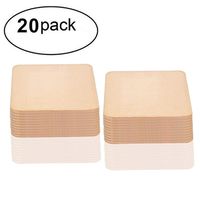 20 Pack IC Chipset GPU CPU Thermal Heatsink Copper Pad Shim Size 20 x 20 x 1.2mm