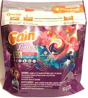 Gain Flings Laundry Detergent Pods - Scent Duet - Wildflower & Waterfall - 12 Count Pods Per Package - Pack of 2