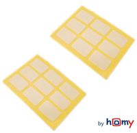 Double Sided Adhesive Stickers for Privacy Filter (Replacement Set of Double Side restickable Tape as Sticky tab Attachment for Laptop Privacy Screen Protector or Computer Monitor Screens) by Homy