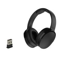 Skullcandy HESH 3 Noise Canceling Over-Ear Wireless Bluetooth Headphone Bundle with Plugable USB 2.0 Bluetooth Adapter - Black