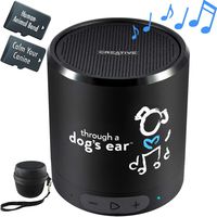 iCalmDog 5.0c Portable Speaker + 5-hrs Clinically-Tested Calming Music: Through a Dog's Ear | Your Proven Canine Anxiety Solution
