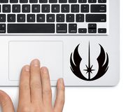 Jedi Order Star Wars Vinyl Sticker Decal for Laptop and Macbook Trackpad