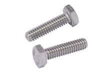 1/4"-20 X 1" (100pc) Stainless Hex Head Bolt, 18-8 Stainless Steel