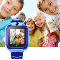 erholi Children Smart Watch SOS Call Location Tracker Student Two-Way Voice Wristwatch Smart Watches(NO SIM Card)
