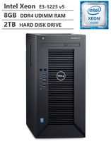 2019 Newest Dell PowerEdge T30 Premium Business Tower Server Desktop, Intel Xeon E3-1225 v5 up to 3.70GHz, 8GB DDR4 ECC UDIMM Memory, 2TB 7200RPM HDD, HDMI, DisplayPort, DVD-RW, No Operating System