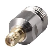 uxcell SMA Female to N Female Adapter Brass Coaxial Cable RF Connector 1pcs