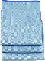 Unger Professional Large Professional-Grade Microfiber Towels, 18" x 18" (3 Pack)