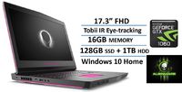 2016 ALIENWARE 17.3" FHD Display with Tobii IR Eye-tracking Gaming Laptop, Intel Core i7-6700HQ up to 3.5GHz, NVIDIA GeForce GTX 1060, 16GB DDR4, 128GB SSD + 1TB HDD, Bluetooth, Windows 10