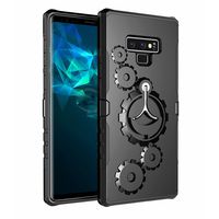 ATRANING Galaxy Note 9 Case,Built-in Kickstand Ring Sport Armband Shockproof Hard Cover for Note 9 (Black)